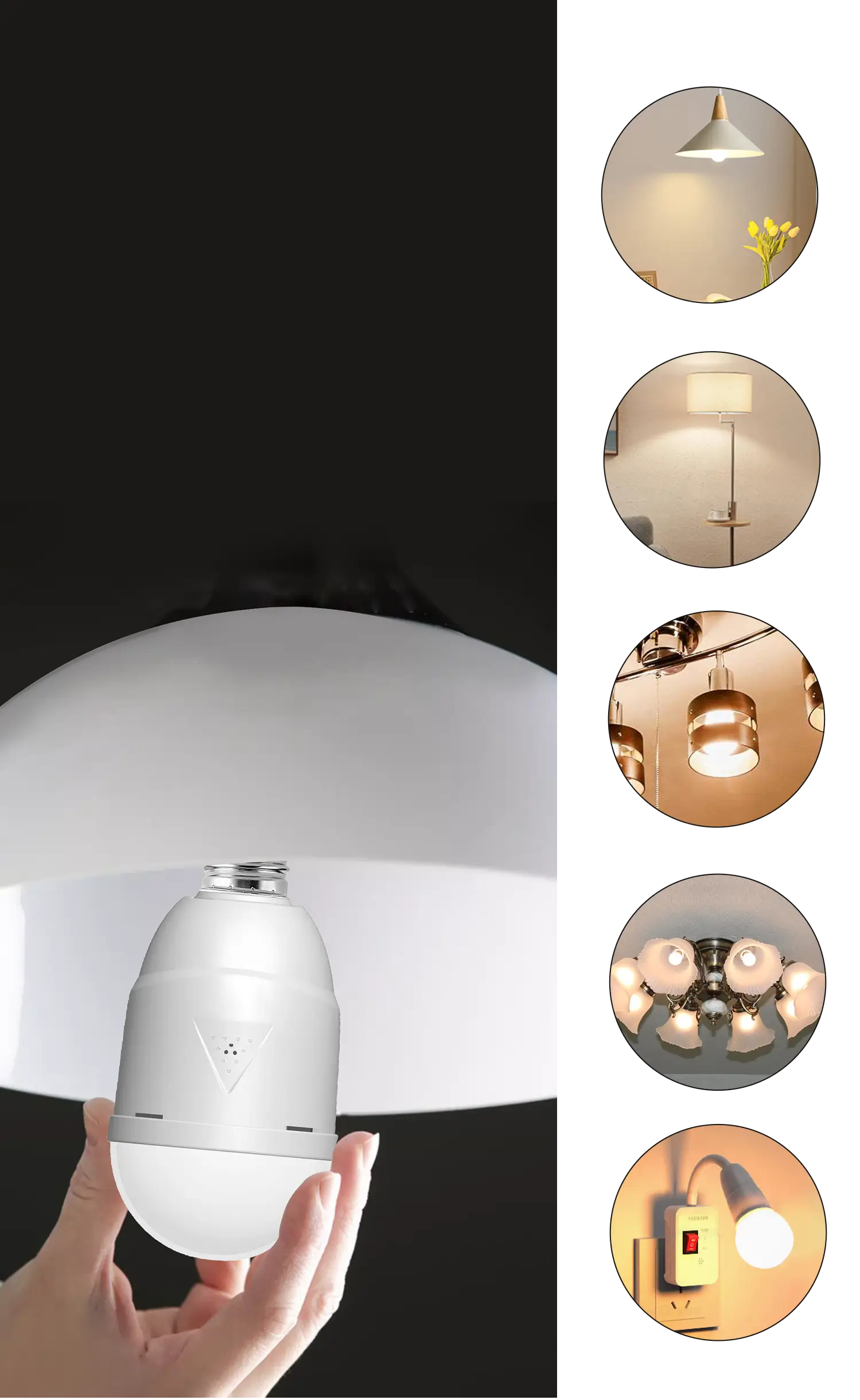音声操作防災LED電球 [BB-01A]｜停電時自動点灯・省エネ